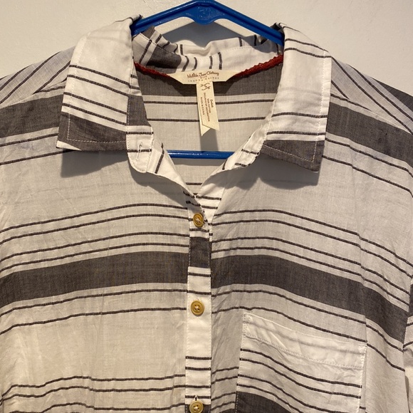 Matilda Jane Lightweight Button-Up shirt, Size Small - Picture 6 of 6